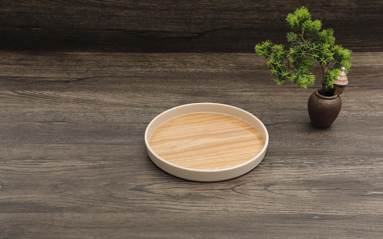 日式木纹餐具