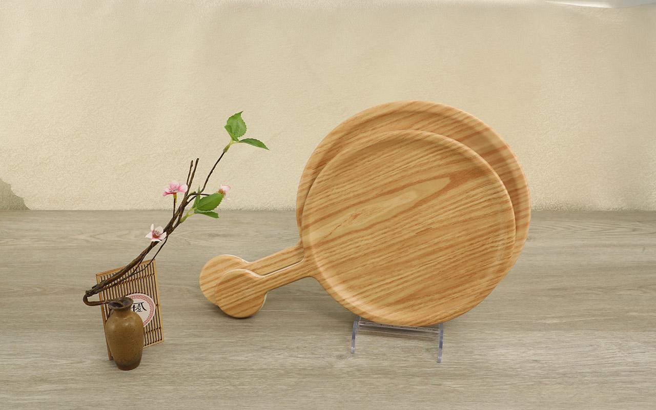 日式木纹餐具